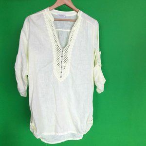 Micky - Made in Italy Linen Top